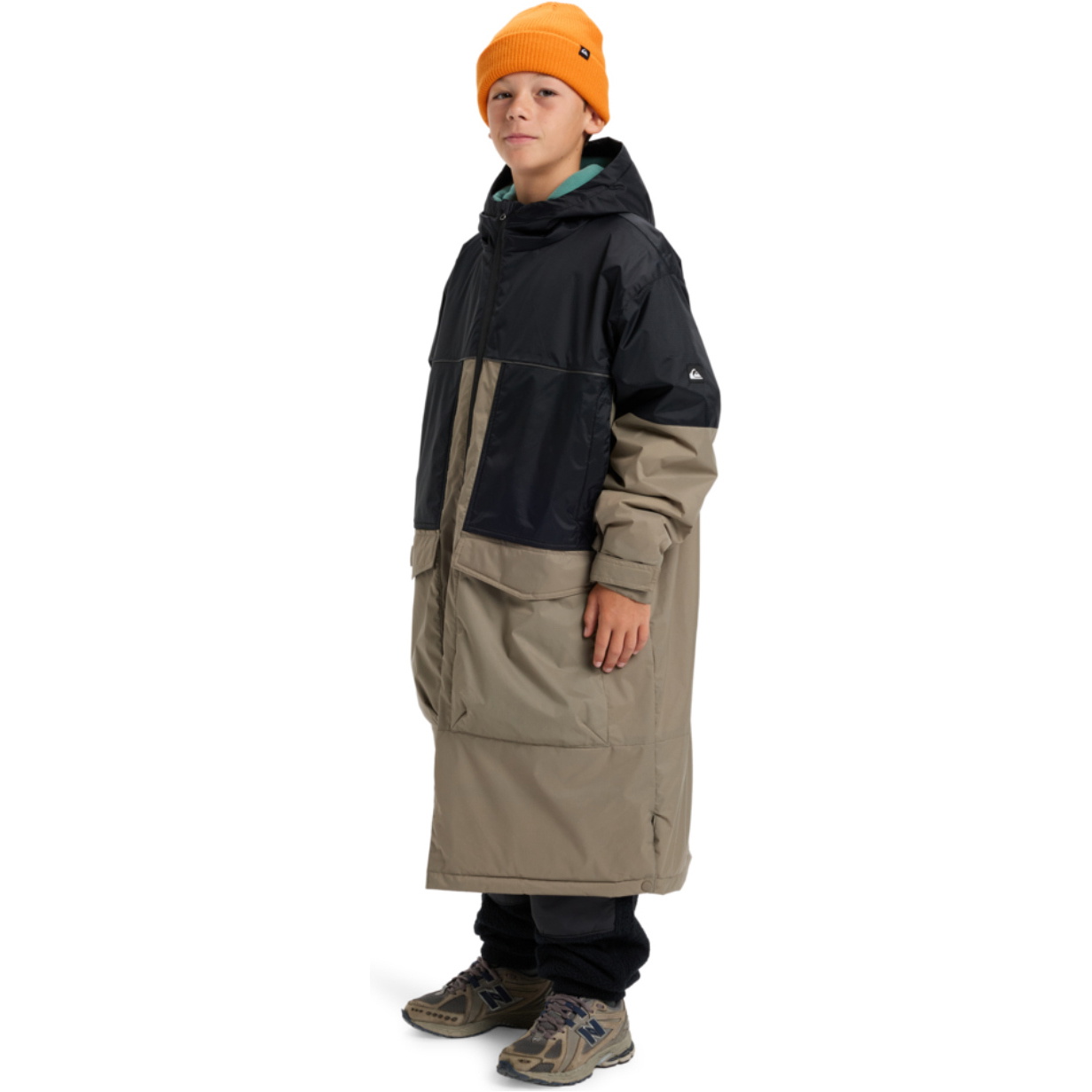 2025 Quiksilver Junior Full Rig Poncho EQBJK03336 - Fallen Rock